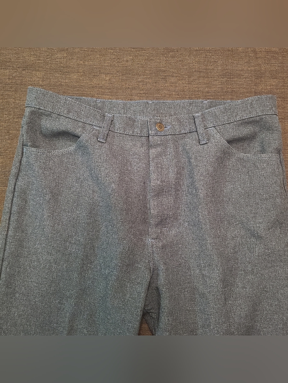 Vintage Wrangler Wrancher Dress Pants Heather Blue 38 X 34 MiUSA